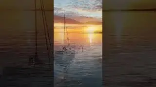 #flightboard #sunset #boatlife #sunsetfoilboard #herveybay #cruising