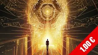 Golden Technology Portal &mdash; HD Sci-Fi Stock Video