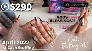 Cash Envelope Stuffing | April 2022 | Blessings Reveal | Canadian Currency | Low Income