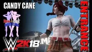 Candy Cane's Entrance WWE 2k18 PS4 (1080p) CaW