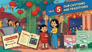Tiếng Anh 8 Global Success | Unit 5 OUR CUSTOMS AND TRADITIONS | GETTING STARTED | Tet is coming!