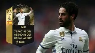 Fifa 18 Inform Isco (88) Player Review