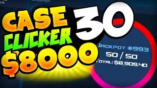 [CASE CLICKER] - ACCIDENTELY WINNING $7,000 IN JACKPOT?! - #30