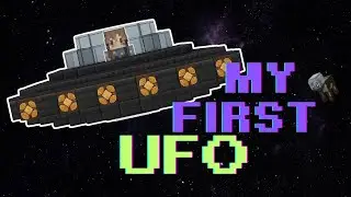 Building My First UFO in Minecraft ☄️  Chill Build With Me