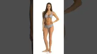 Sporti Active Chevron Hipster Workout Bikini Swim Bottom | SwimOutlet.com