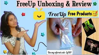 Free Up App Product Unboxing | Free Up App | #unboxing #freeproducts #freeupapp
