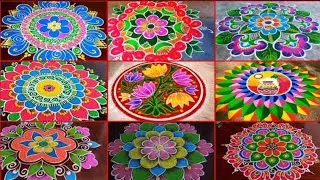 Easy Rangoli designs for Basant Panchami 2026| Easy Rangoli for beginners| Happy Basant Panchami...
