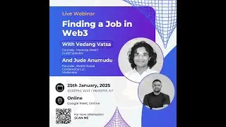 Finding A Job In Web3 Webinar