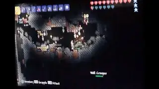 Let's Play Terraria (PS3) Part 10 - Breaching the Nest of the Wall Creepers, a Living Nightmare!