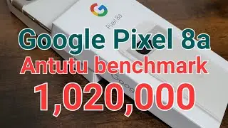 スマホいじり // Google Pixel 8a // antutu benchmark