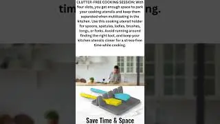 Silicone Utensil Rest with Drip Pad for Multiple Utensils, Heat. Kitchen gadgets 204566777