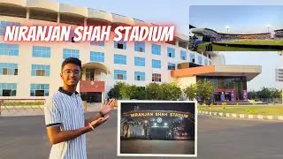 Niranjan Shah Stadium 🏟️ Rajkot | Rajkot  Stadium| Rushi Trivedi Vlog