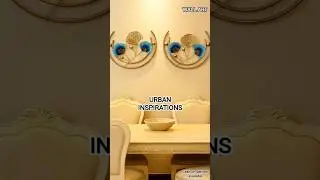 METAL WALL ART || LUNA BALA || URBAN INSPIRATIONS ||HOME DECOR DESIGNS || #shorts #shortsfeed #wall