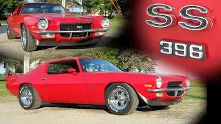 Эмблемы Camaro SS 396 70 года и шины BFG