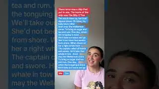 SING WITH ME CHALLENGE! WELLERMAN (SOON MAY THE WELLERMAN COME) #shorts