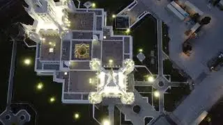 San Diego Temple - Drone - Video # 102