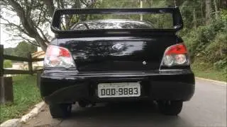 Subaru WRX 2006- Straight pipe - Start up, Revs, Accelerating!