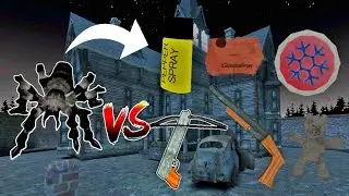 Granny's Spider vs All The Weapons in Granny Game Series | Weapon Battle #3