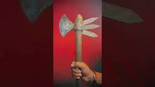 Making Zombie Axe | Medieval weapons #survival #craft #diy #creative #creative #shortvideo #art