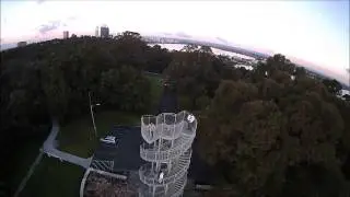 Flight over Kings Park with 350QX