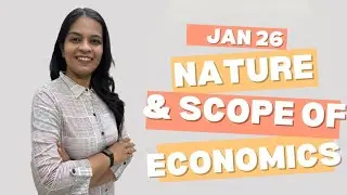 Chapter 1 Nature & Scope of Business Economics revision Marathon CA Foundation Jan 26 by CA Meenal