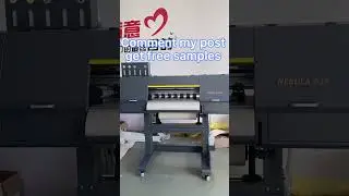 DTF printer supplier, let me show you our new model 4 heads/2 heads of DTF printer