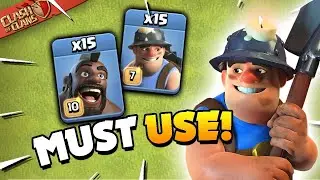 TH14 Queen Charge Hybrid - Strongest Attack Strategy for TH14