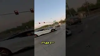 $500000 McLaren Crashed with Honda.. #crash #hypercar #mclaren #shorts #viralvideo #honda #bmw