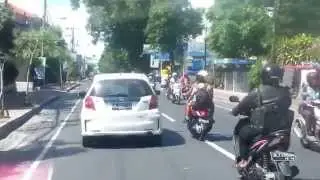 Drive through Bali