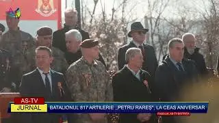 Batalionul 817 Artilierie &bdquo;Petru Rareș&rdquo;, la ceas aniversar