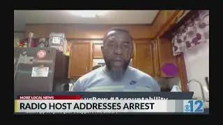 Local radio host address cyber stalking arrest