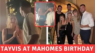 Taylor Swift & Travis SURPRISE Patrick Mahomes!