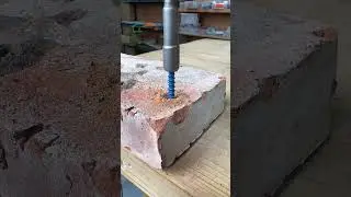 Screws that easily penetrate concrete#homediyer #goobetter #tools #fasteners #diy #screws