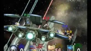 SSBB Online basic brawl on Lylat Cruise (14/09/10)