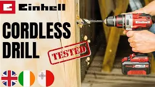 CORDLESS DRILL Einhell  TE-CD 18 Li Brushless-Solo UK ENGLISH IRISH MALTESE IL-LINGWA MALTIJA  LIDL