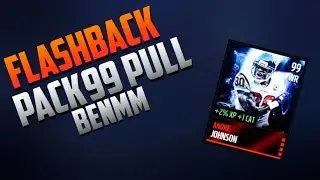 99 ANDRE JOHNSON PULL LIVE!!! FLASHBACK PACK OPENING MADDEN MOBILE 16