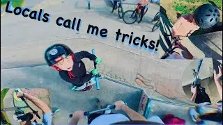 Locals call me scooter tricks! 
