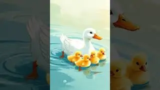 10 little duck rhymes 3d #viral #cartoon #funny #shorts #trending #baby #animation #school #top