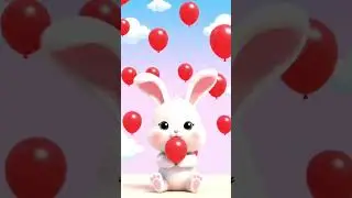 Bunny Loves the Red Balloon 🎈🐰