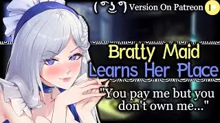 Your Bratty Maid Is Secretly OBSESSED With You [Enemies To Lovers] | Tsundere ASMR Roleplay /F4M/