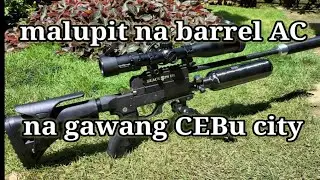 black ops III na PCP airgun using AC barrel 19inches