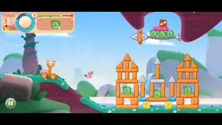 Отрывок, из видео прохождение Angry Birds Journey
