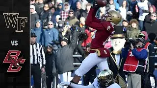 Wake Forest vs. Boston College Football Highlights (2021)