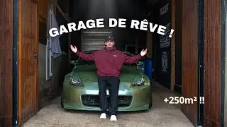 ON A ENFIN NOTRE GARAGE DE R&Ecirc;VE !