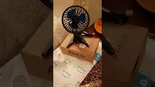 Super cute desktop fan. Only $6.97 cents off of Amazon. 🙂