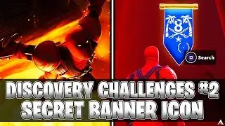 SECRET BANNER ICON! Week 2 Discovery Challenges (Fortnite Season 8)