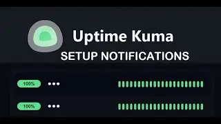 How To Setup Notifications On Uptime Kuma a Self Hosted Monitoring Application
