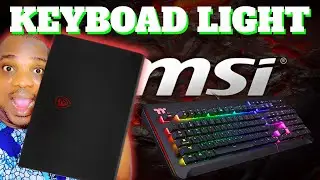 How To Change Laptop Keyboard Light Color &mdash; MSI SteelSeries