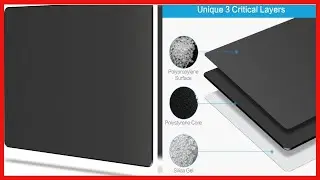 Great product -  Bitpro LGM Hard Mouse Pad,Unique 3 Layers Mouse Pad with Plastic Surface