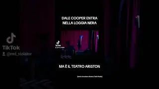Dale Cooper entra nella loggia nera, ma &egrave; il teatro Ariston